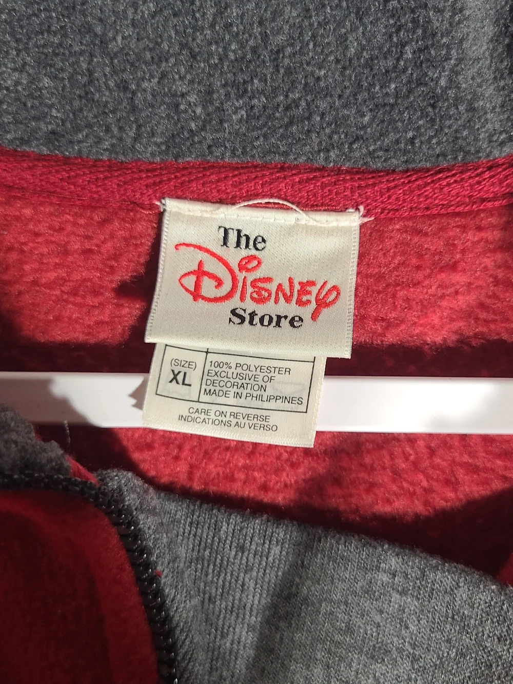 Vintage Disney Store Tigger Fleece Pullover fleece sweater